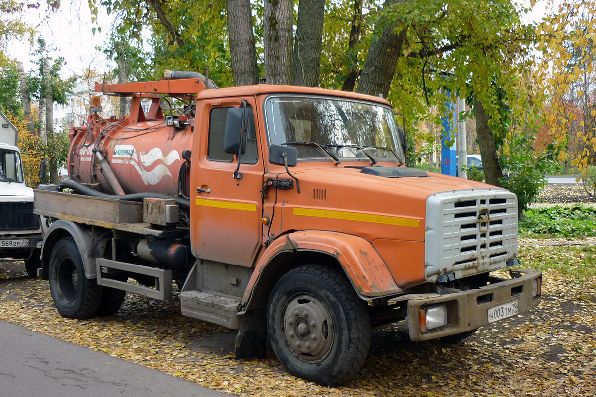 Архангельская область, № Н 003 ТМ 29 — ЗИЛ-433362