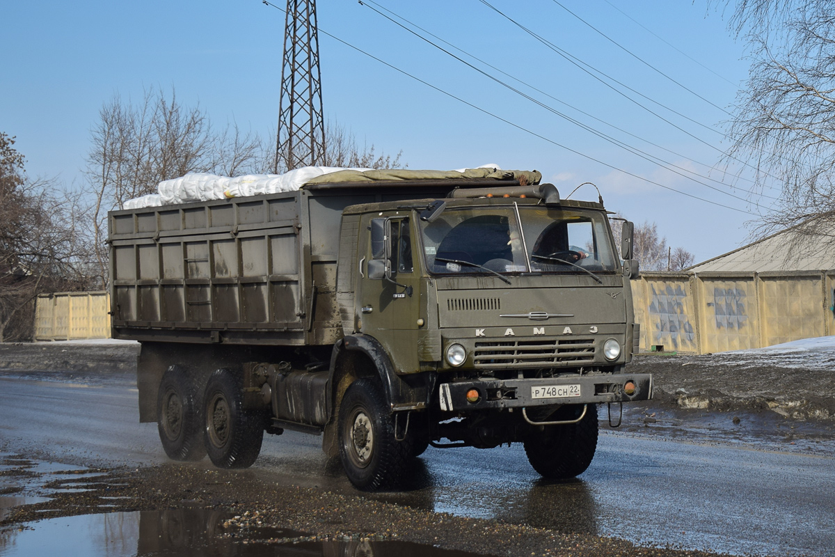 Алтайский край, № Р 748 СН 22 — КамАЗ-43101