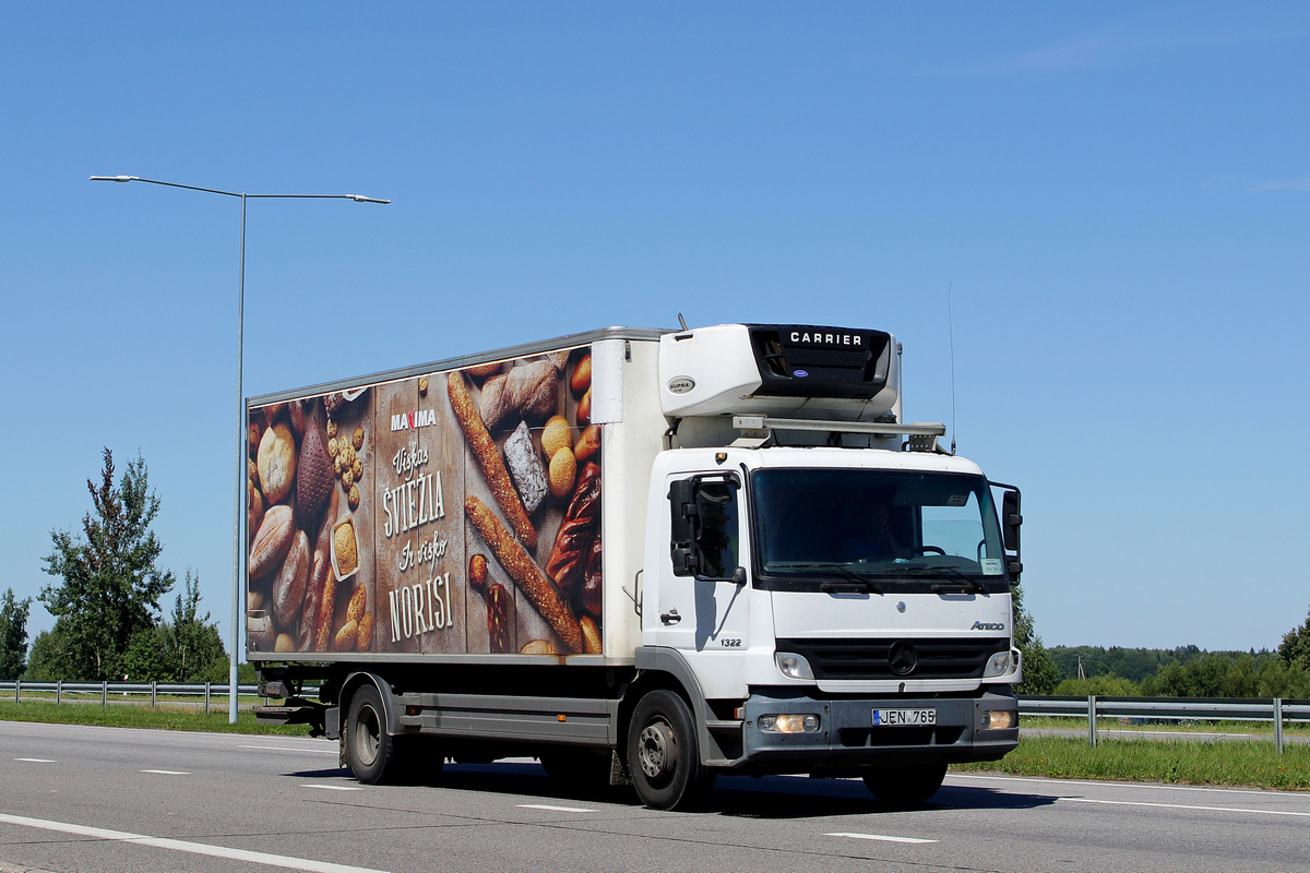 Литва, № JEN 765 — Mercedes-Benz Atego (общ.м)