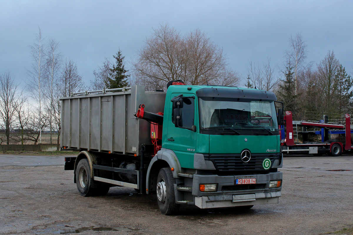 Литва, № R3838 14 — Mercedes-Benz Atego 1823