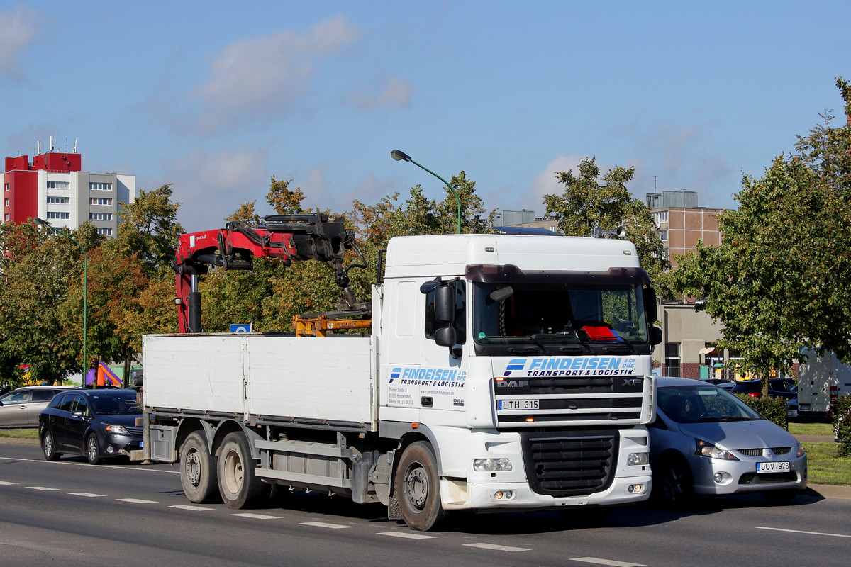 Литва, № LTH 315 — DAF XF105 FAR