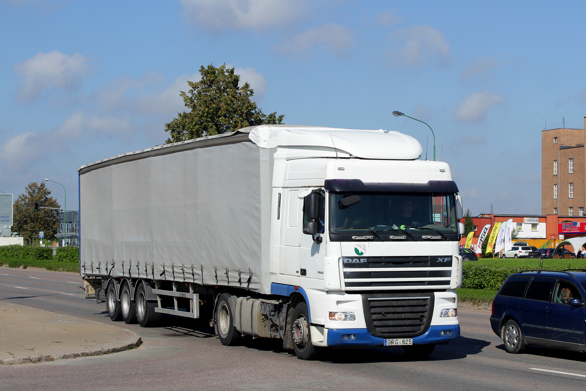 Литва, № GRG 625 — DAF XF105 FT