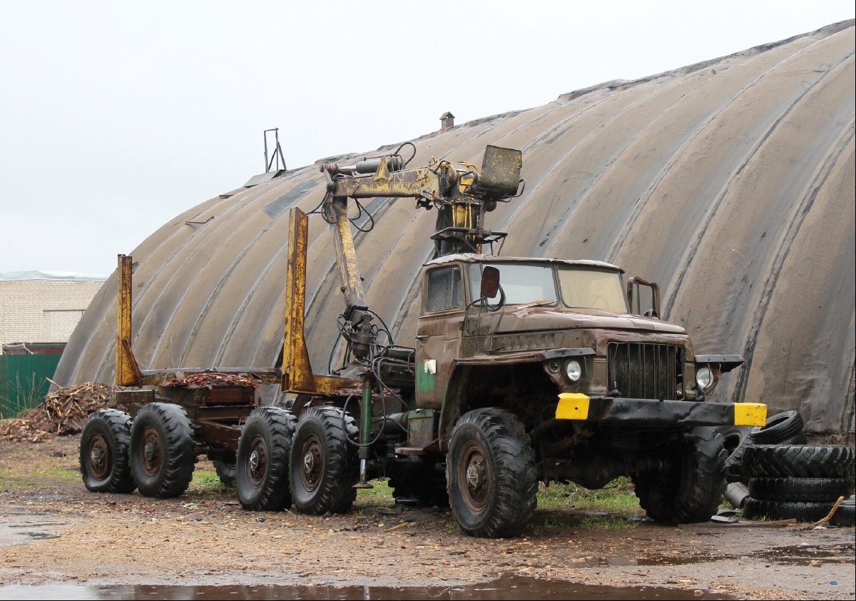 Псковская область, № (60) Б/Н 0024 — Урал-375 (общая модель); Псковская область — Автомобили без номеров