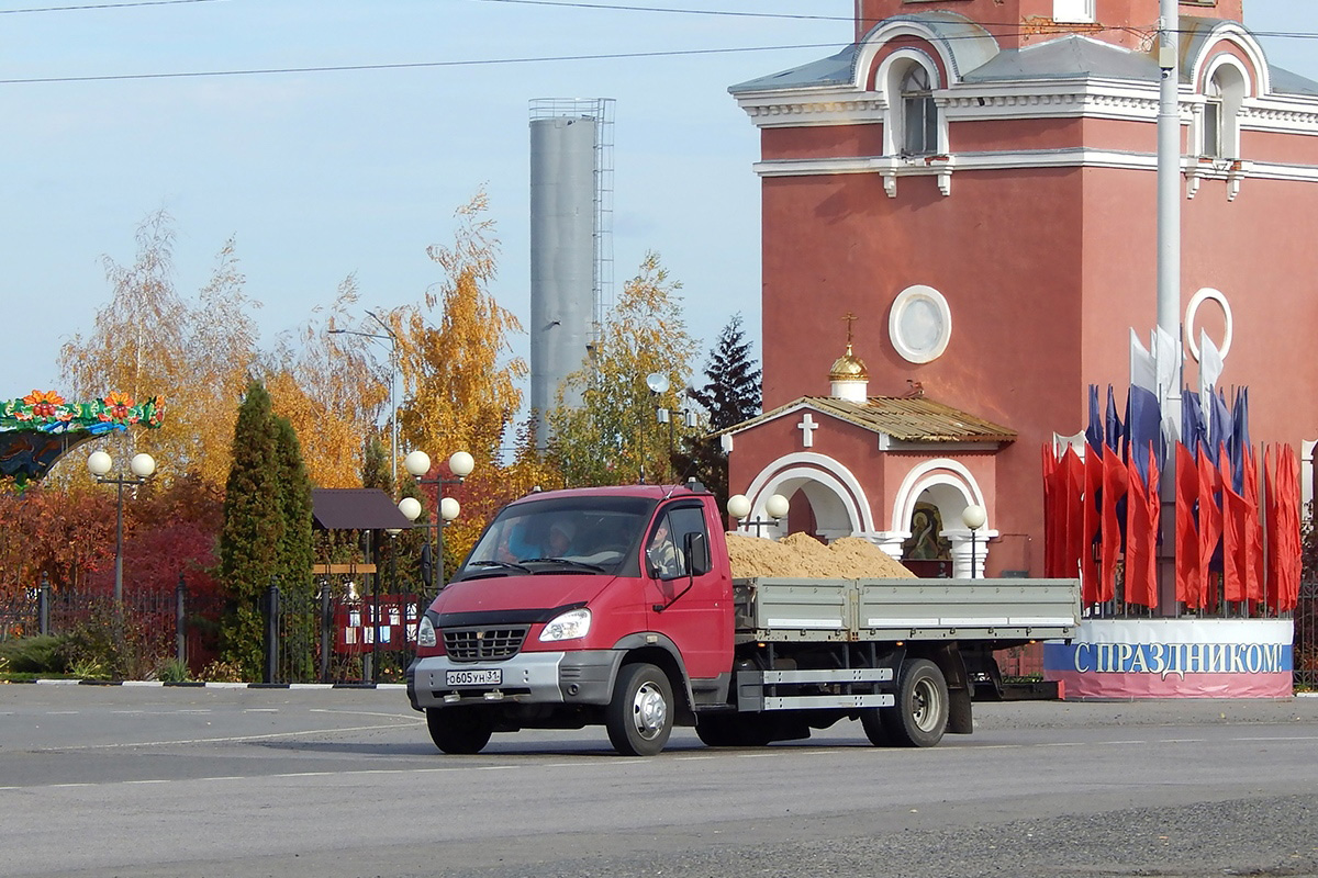 Белгородская область, № О 605 УН 31 — ГАЗ-33104 "Валдай"