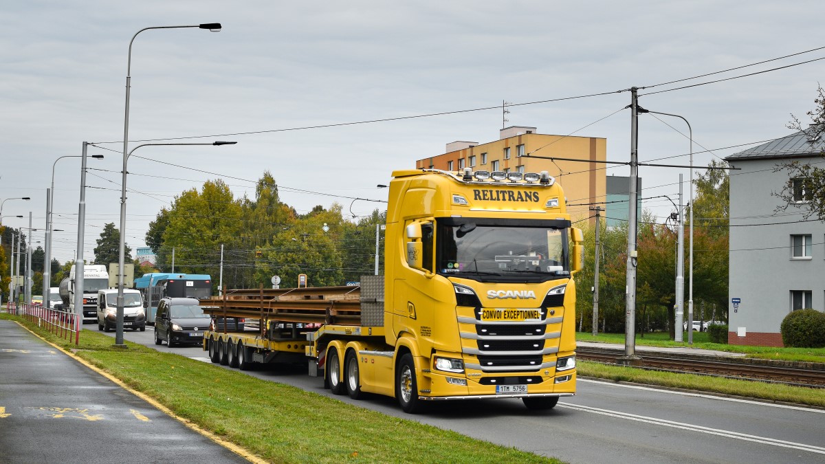 Чехия, № 1TM 5756 — Scania ('2016) S580