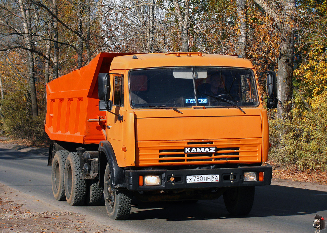 Нижегородская область, № Х 780 НМ 52 — КамАЗ-55111 (общая модель)