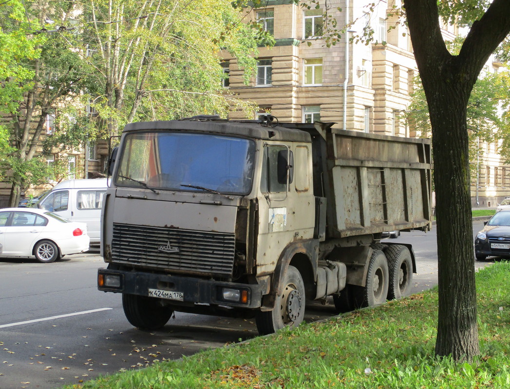 Санкт-Петербург, № К 424 МА 178 — МАЗ-5516 [551600]