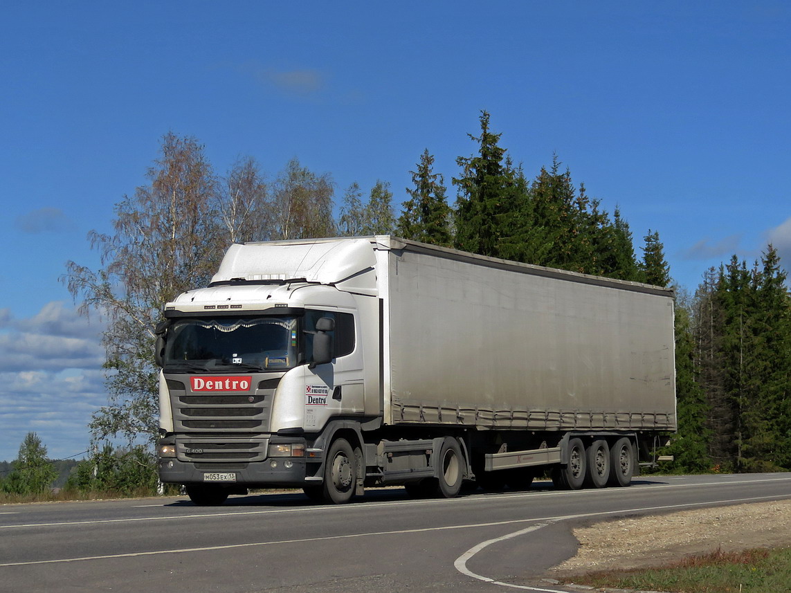 Мордовия, № М 053 ЕХ 13 — Scania ('2013) G440