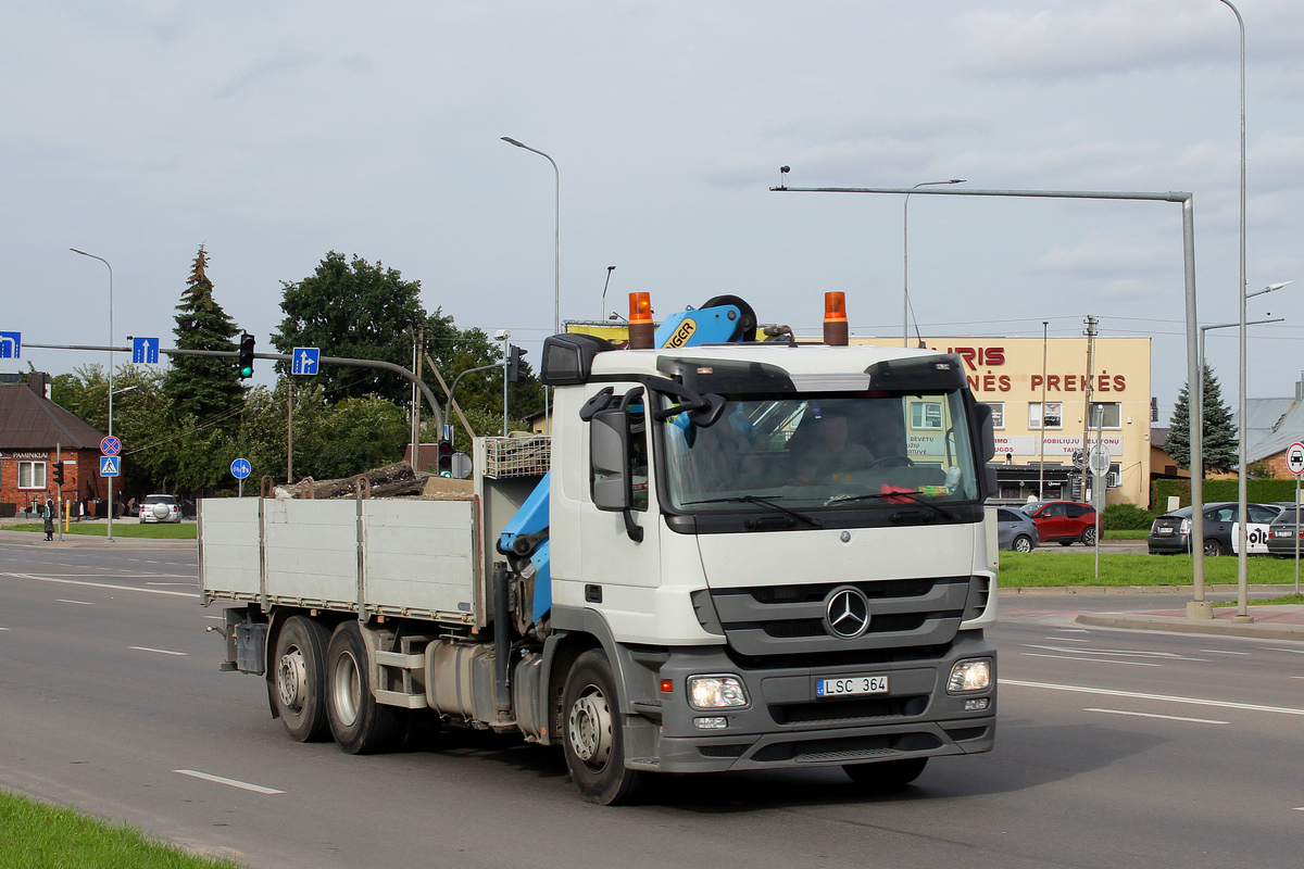 Литва, № LSC 364 — Mercedes-Benz Actros ('2009) 2536