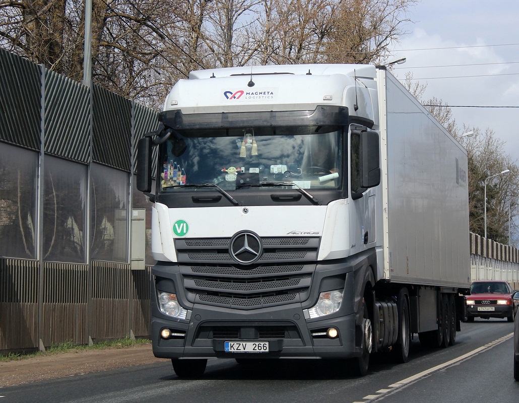 Латвия, № KZV 266 — Mercedes-Benz Actros ('2011)