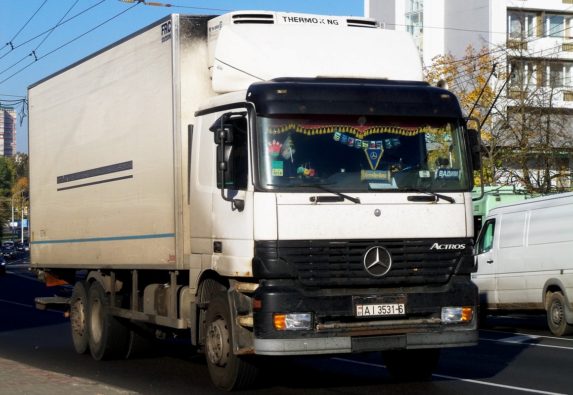 Могилёвская область, № АІ 3531-6 — Mercedes-Benz Actros ('1997)