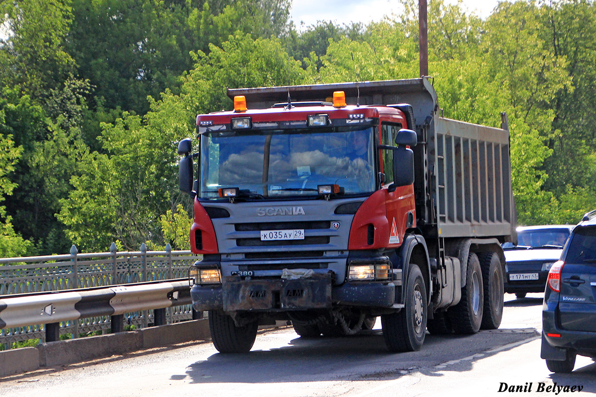 Архангельская область, № К 035 АУ 29 — Scania ('2004) P380