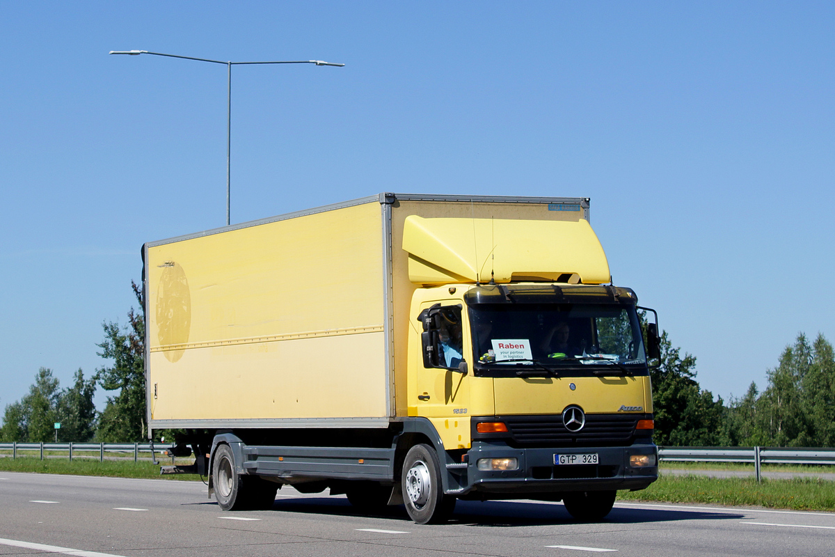 Литва, № GTP 329 — Mercedes-Benz Atego 1523