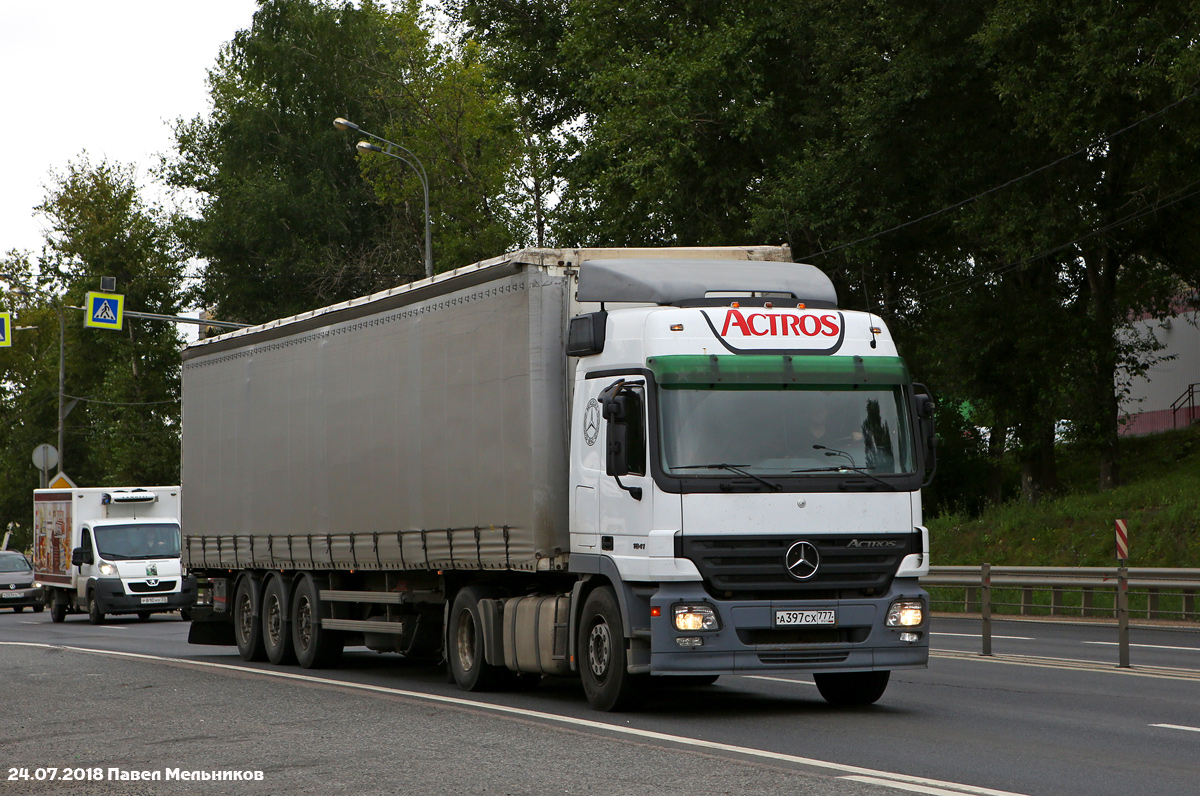 Москва, № А 397 СХ 777 — Mercedes-Benz Actros ('2003) 1841