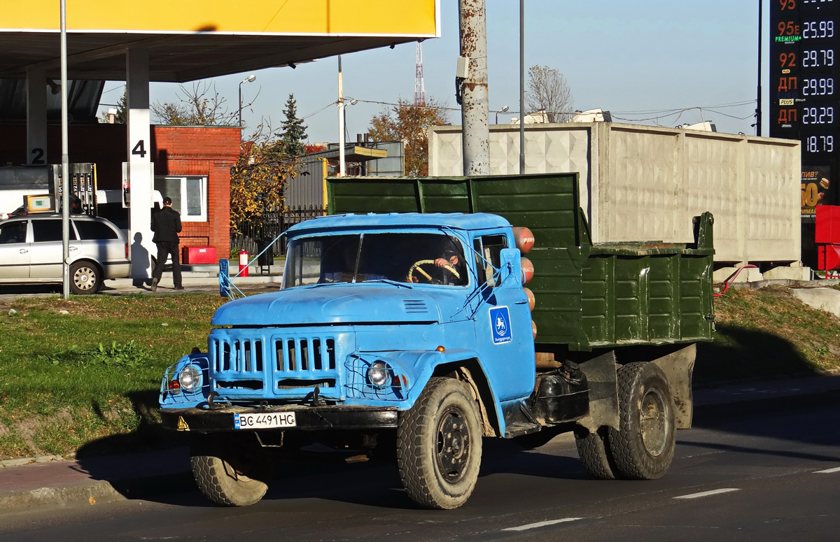 Львовская область, № ВС 4491 НС — ЗИЛ-495850