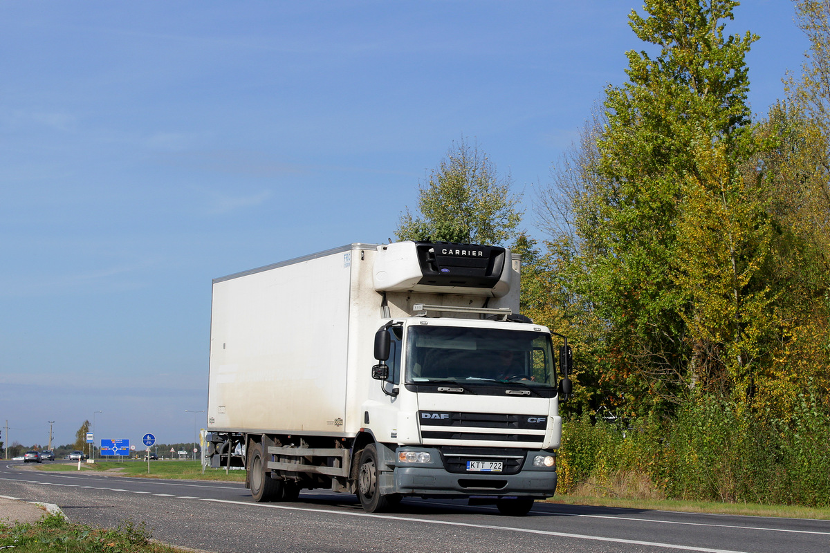 Литва, № KTT 722 — DAF CF75 FA