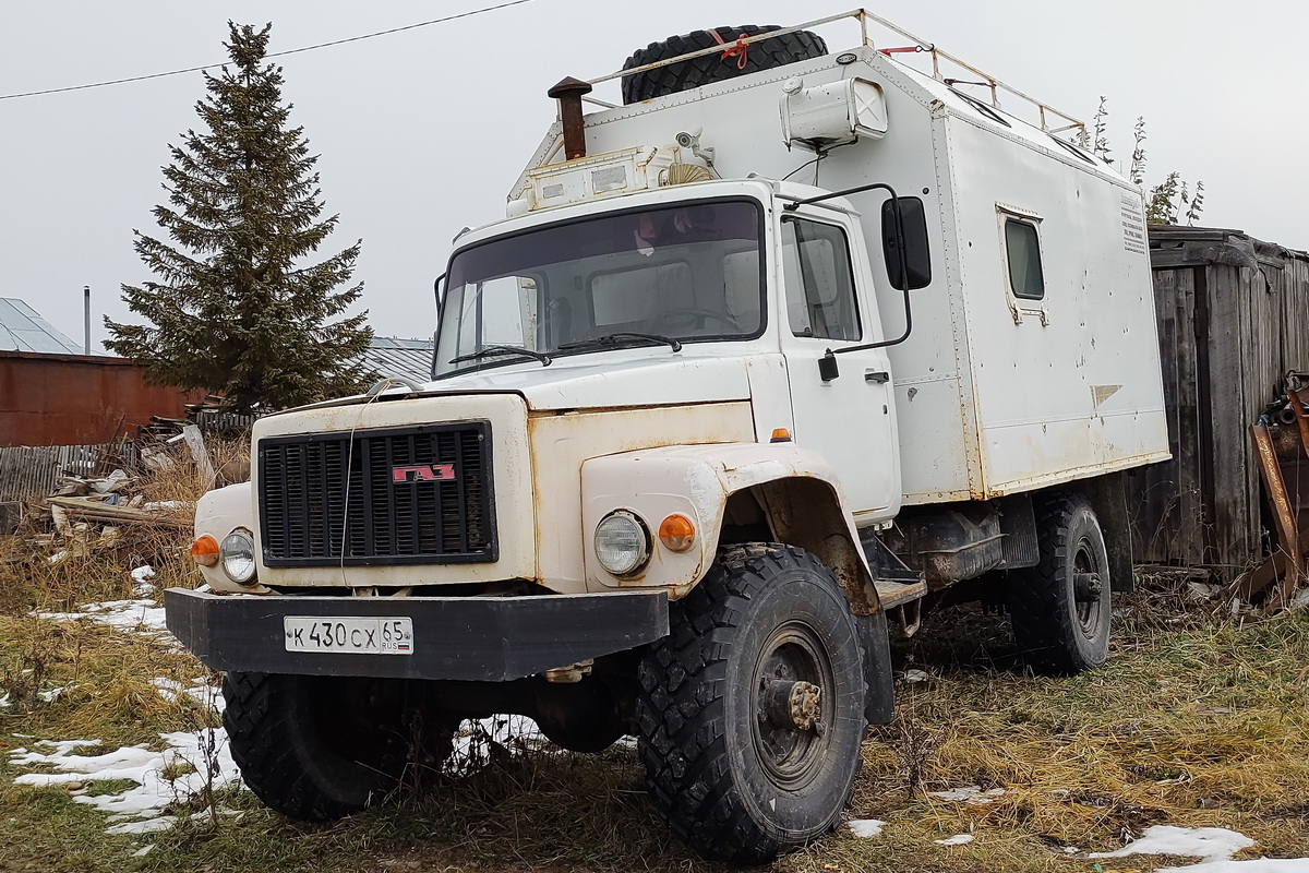 Сахалинская область, № К 430 СХ 65 — ГАЗ-33081 «Садко»