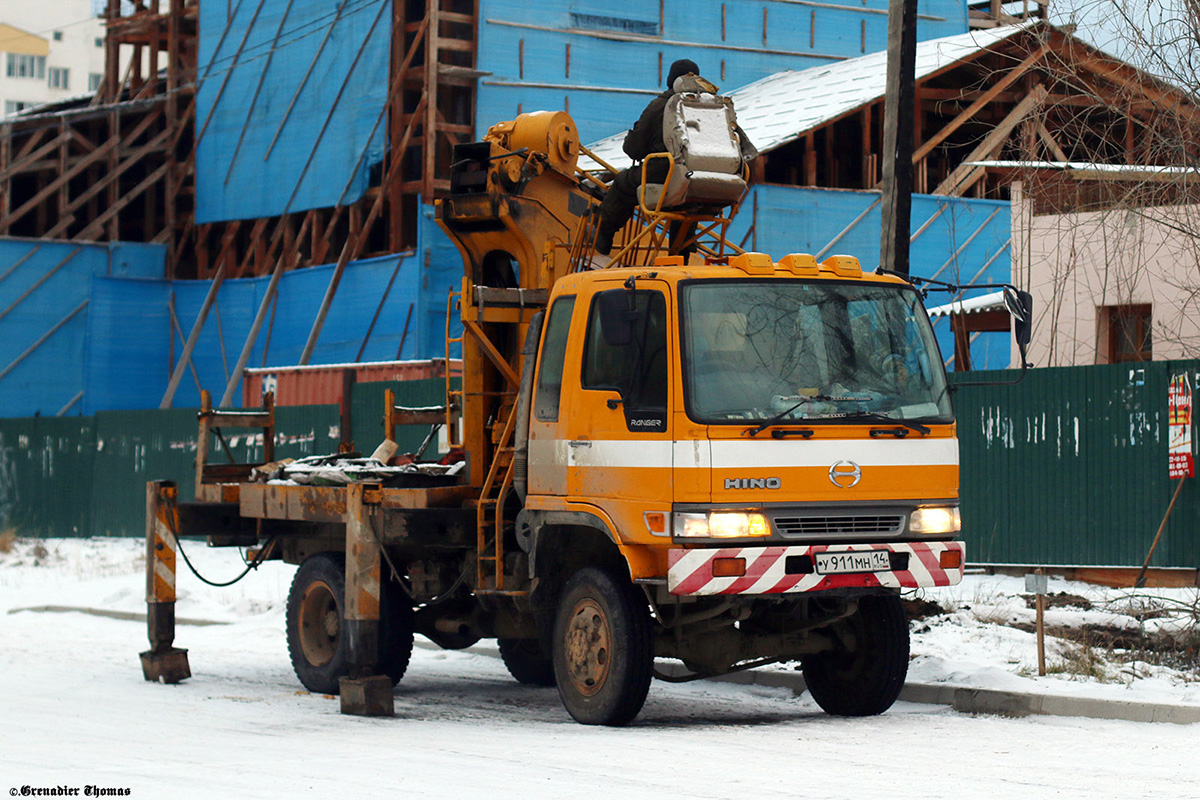 Саха (Якутия), № У 911 МН 14 — Hino Ranger