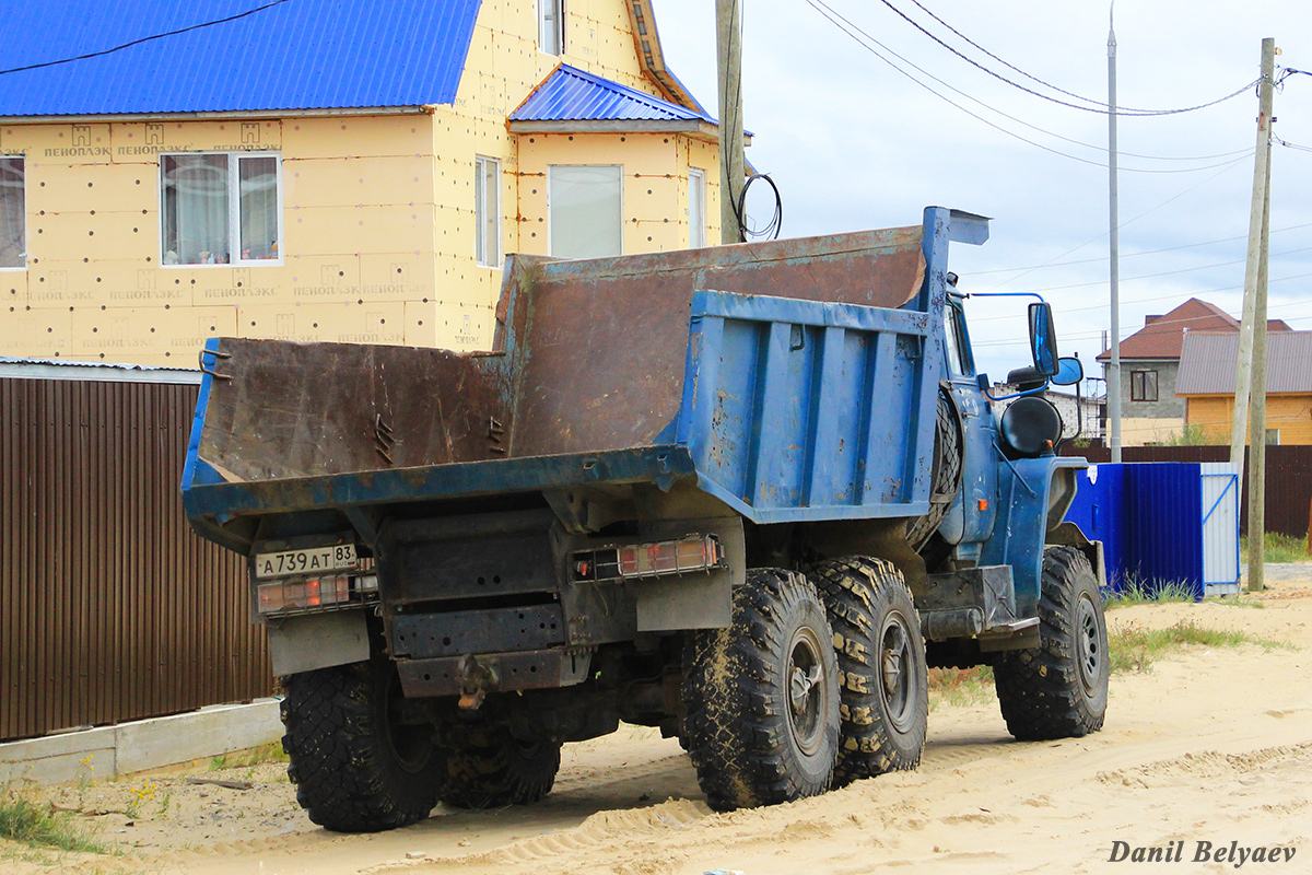 Ненецкий автономный округ, № А 739 АТ 83 — Урал-55571-40