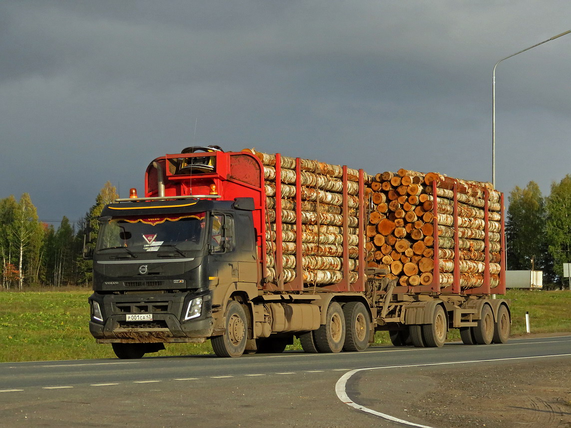 Кировская область, № Р 001 СА 43 — Volvo ('2013) FMX.500 [X9P]