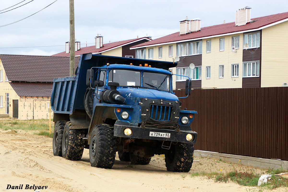 Ненецкий автономный округ, № А 739 АТ 83 — Урал-55571-40