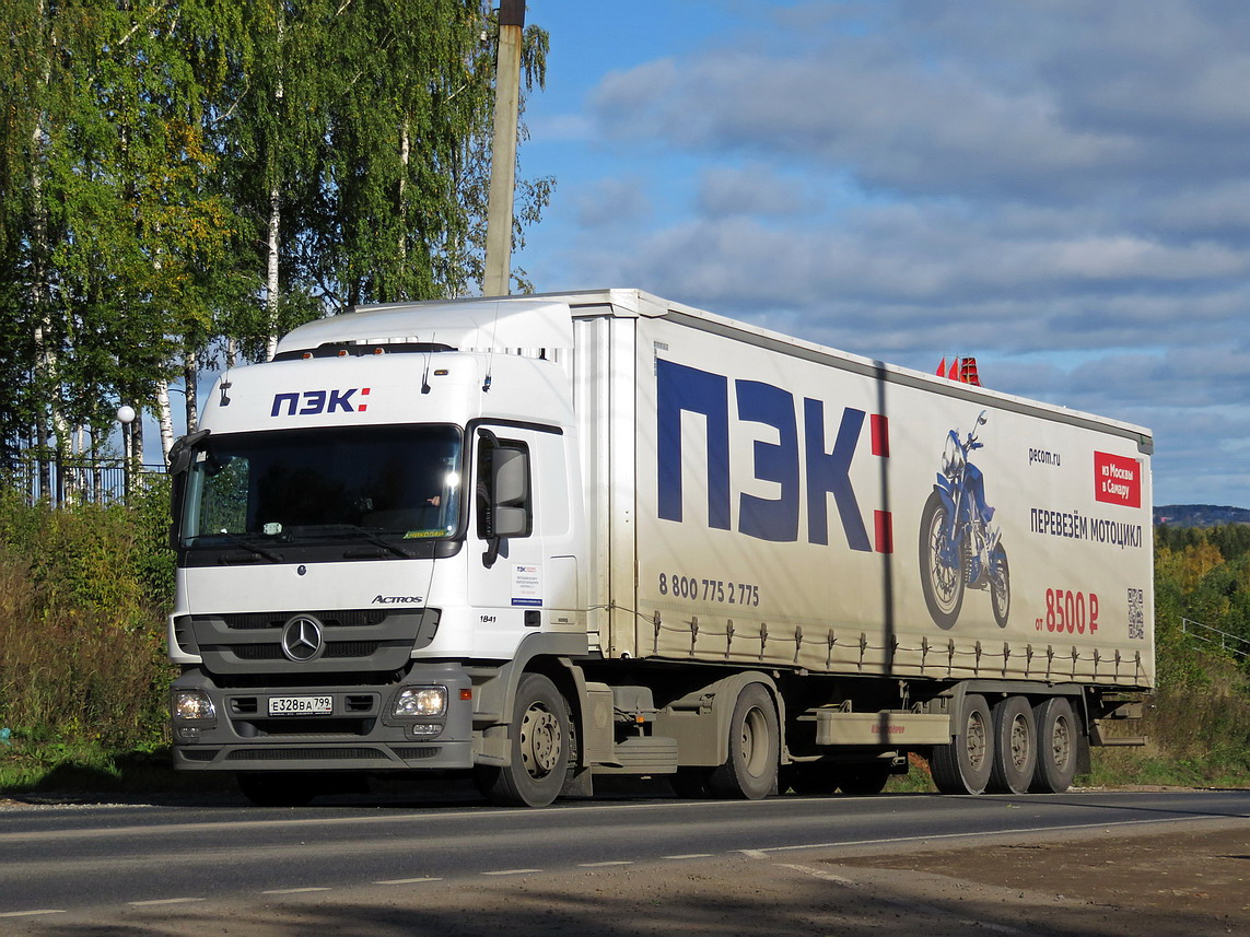 Москва, № Е 328 ВА 799 — Mercedes-Benz Actros '09 1841 [Z9M]