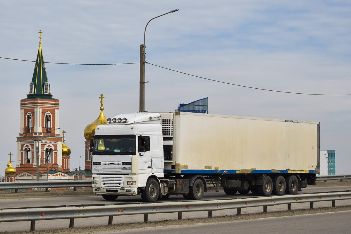 Алтайский край, № М 834 СТ 22 — DAF 95XF FT