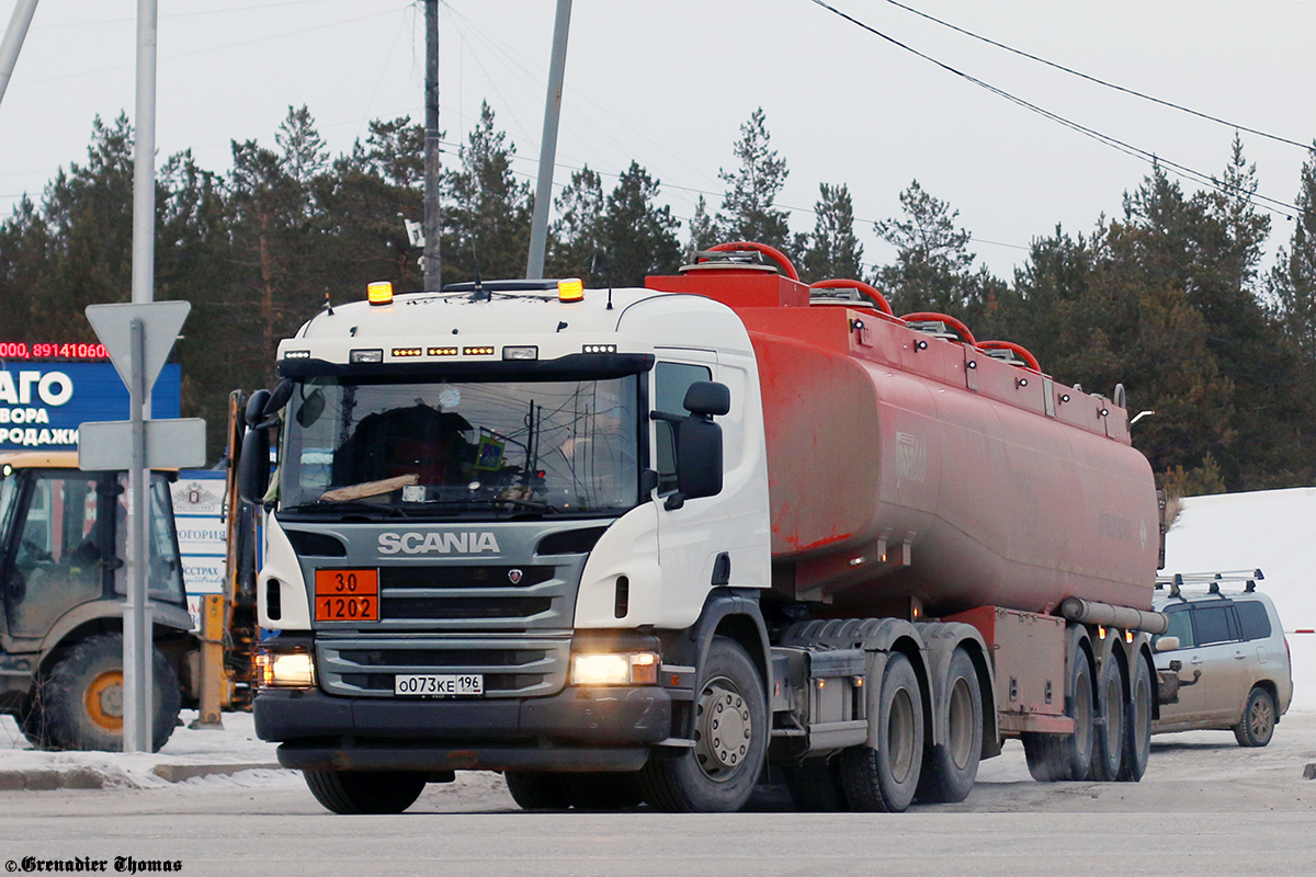 Саха (Якутия), № О 073 КЕ 196 — Scania ('2009, общая модель)