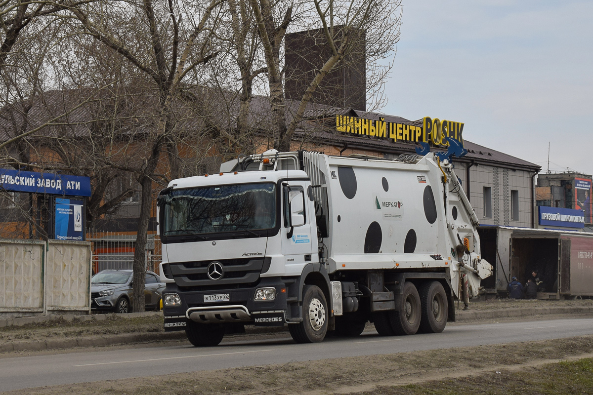 Алтайский край, № В 113 ХЕ 22 — Mercedes-Benz Actros '09 3336 [Z9M]