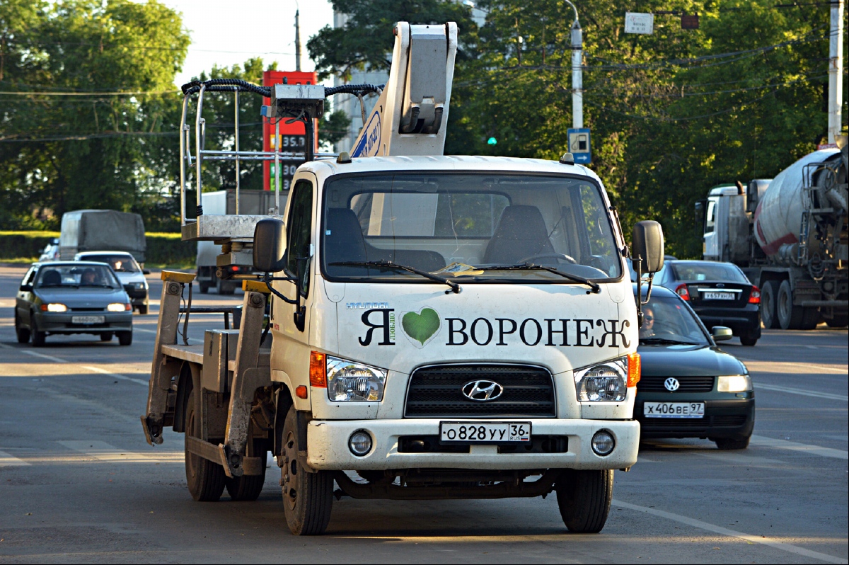 Воронежская область, № О 828 УУ 36 — Hyundai HD78 ('2004)