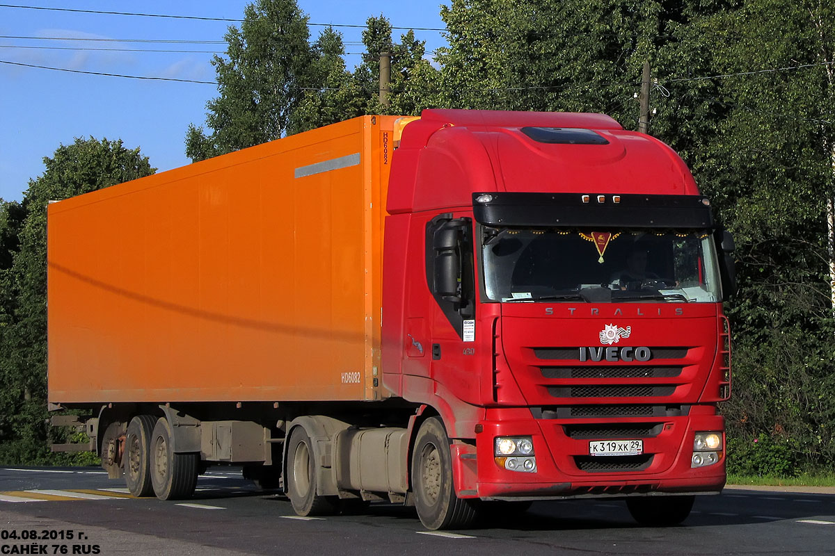 Архангельская область, № К 319 ХК 29 — IVECO Stralis ('2007) 430