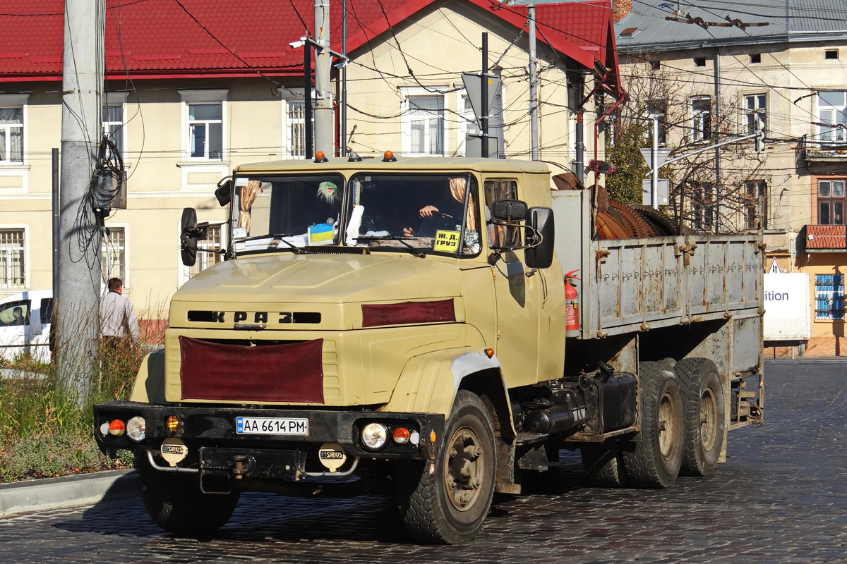 Львовская область, № АА 6614 РМ — КрАЗ-65053