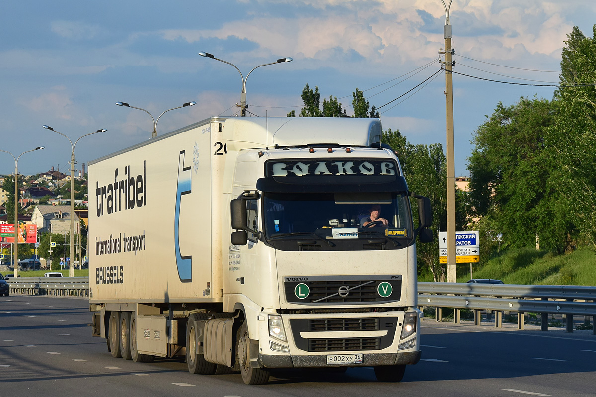 Воронежская область, № В 002 ХУ 36 — Volvo ('2008) FH.460 [X9P]