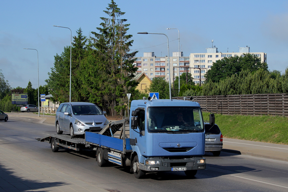 Литва, № GNZ 141 — Renault Midlum