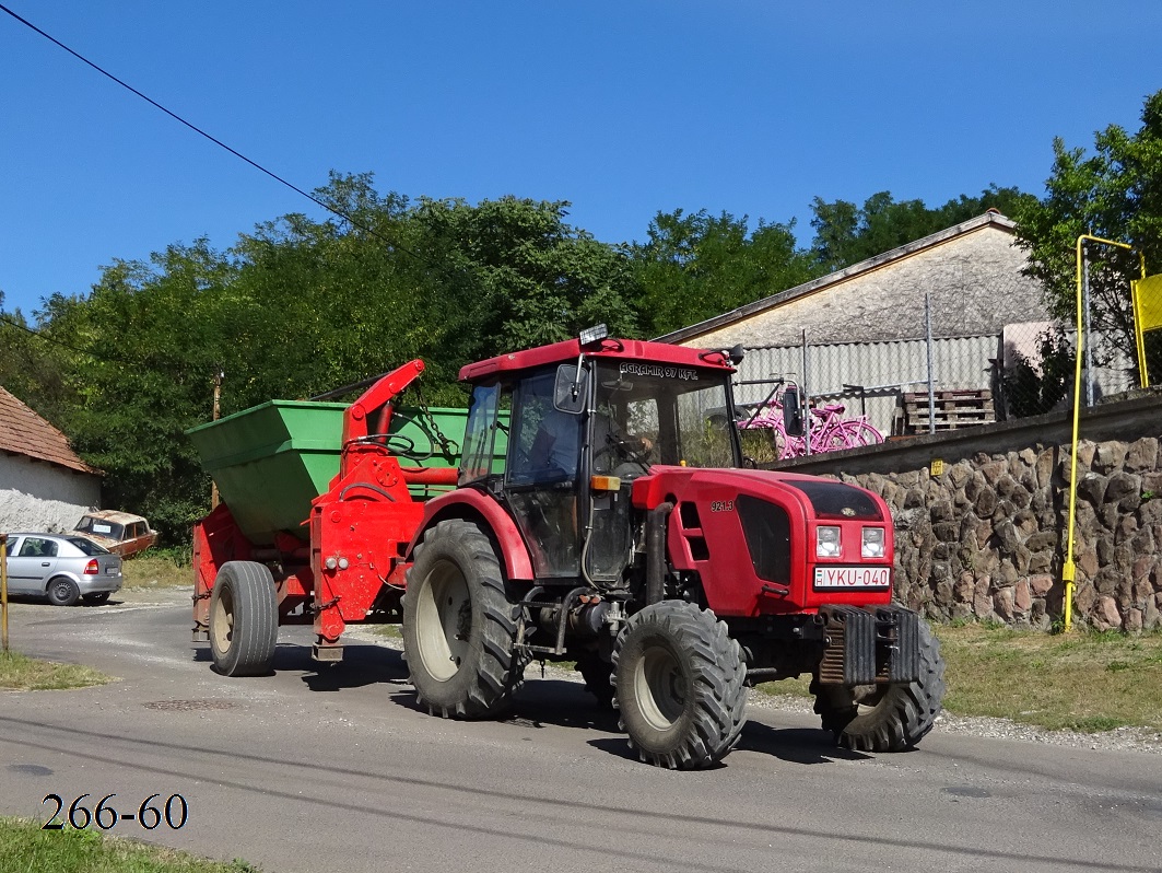 Венгрия, № YKU-040 — Беларус-921.3; Венгрия — Сбор винограда в Венгрии