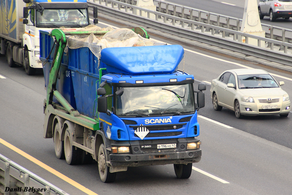 Ленинградская область, № В 196 УЕ 47 — Scania ('2011) P360