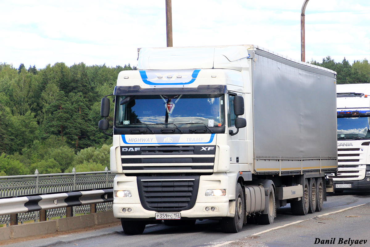 Нижегородская область, № Р 359 РС 152 — DAF XF105 FT