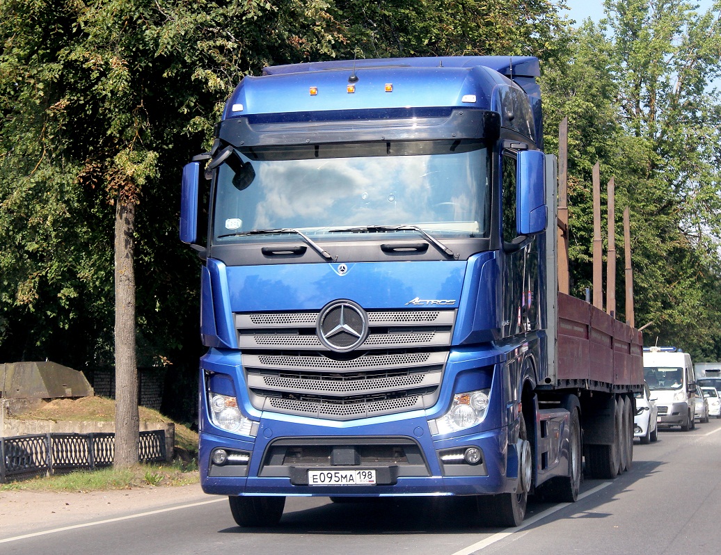 Санкт-Петербург, № Е 095 МА 198 — Mercedes-Benz Actros '18 1845 [Z9M]