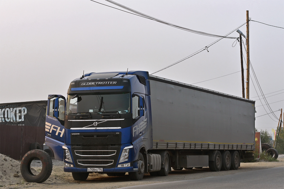 Свердловская область, № Н 708 МО 196 — Volvo ('2012) FH.460; Volvo ('2012) FH "Unlimited Edition" (Саха (Якутия))