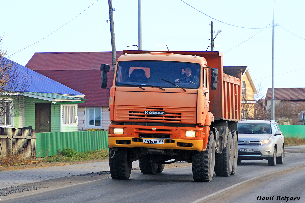 Ненецкий автономный округ, № А 416 ВС 83 — КамАЗ-65222 [652220]