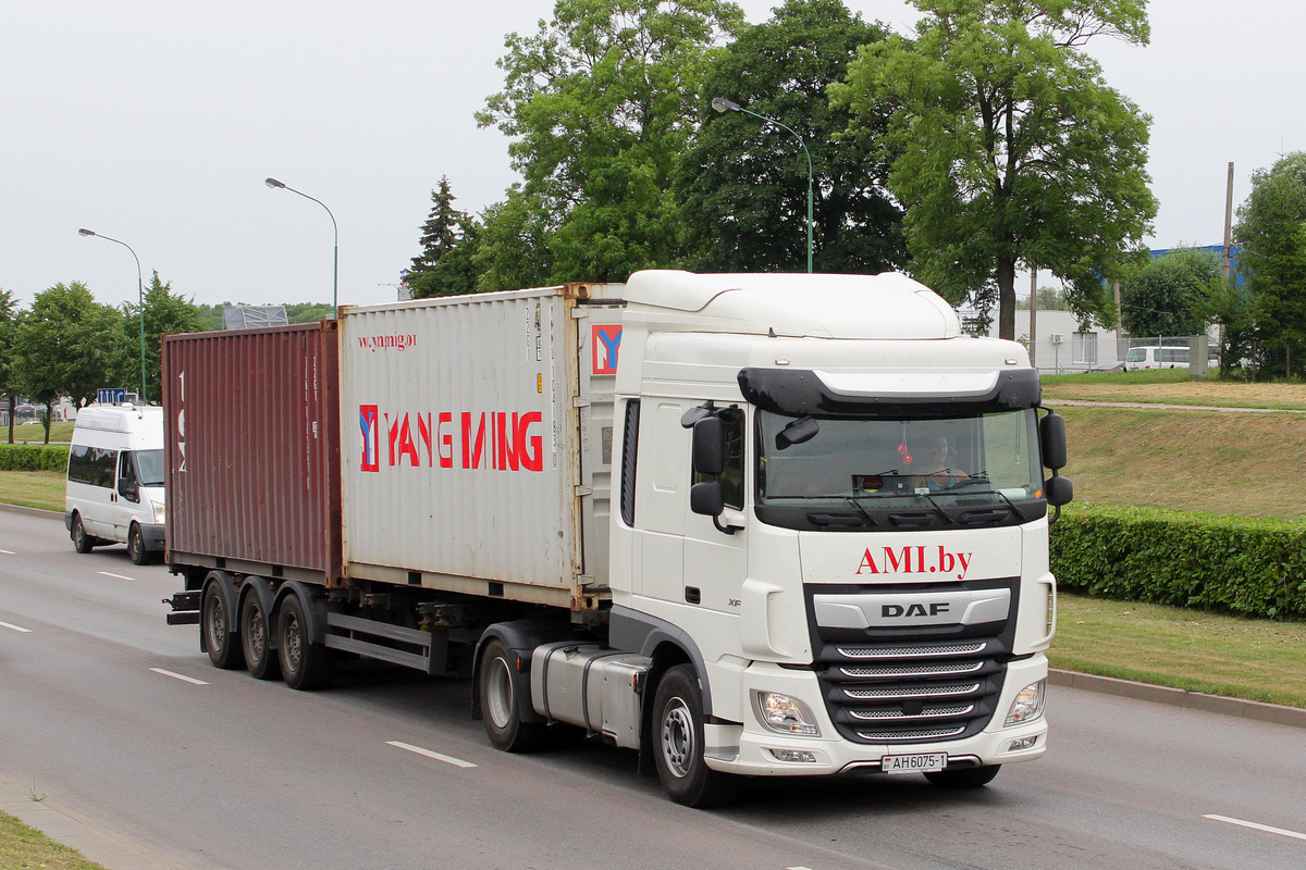 Брестская область, № АН 6075-1 — DAF XF Euro6 FT