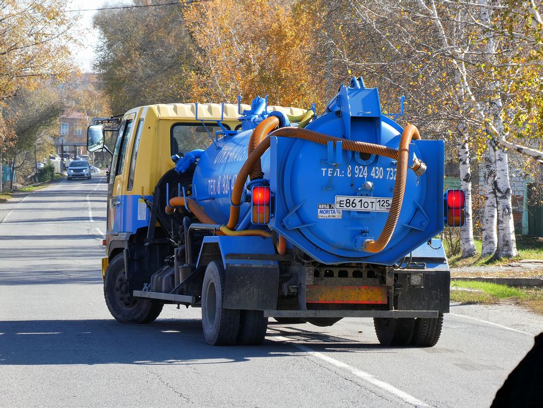 Приморский край, № Е 861 ОТ 125 — Hino Ranger