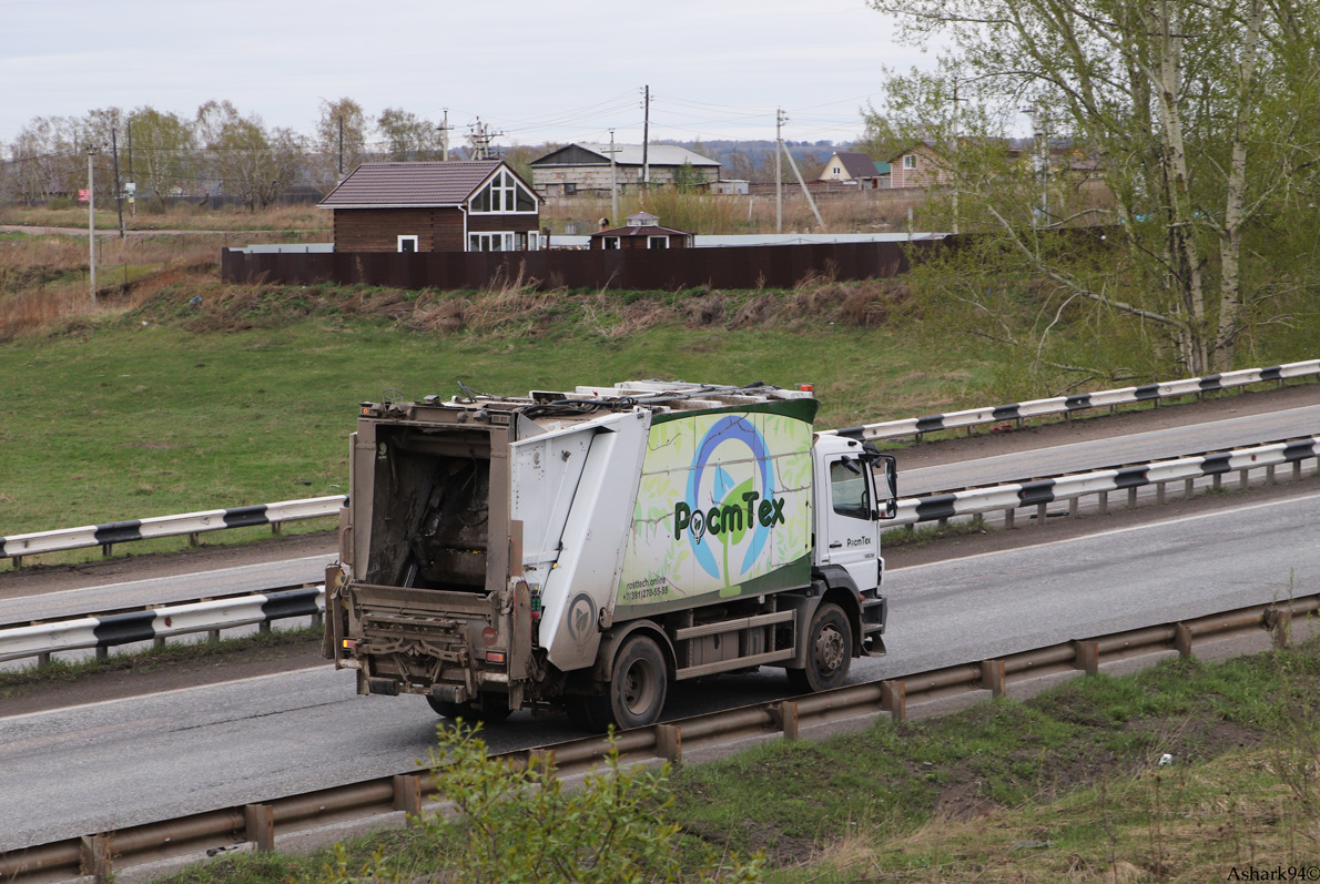 Красноярский край, № Н 454 МВ 124 — Mercedes-Benz Axor 1826 [Z9M]