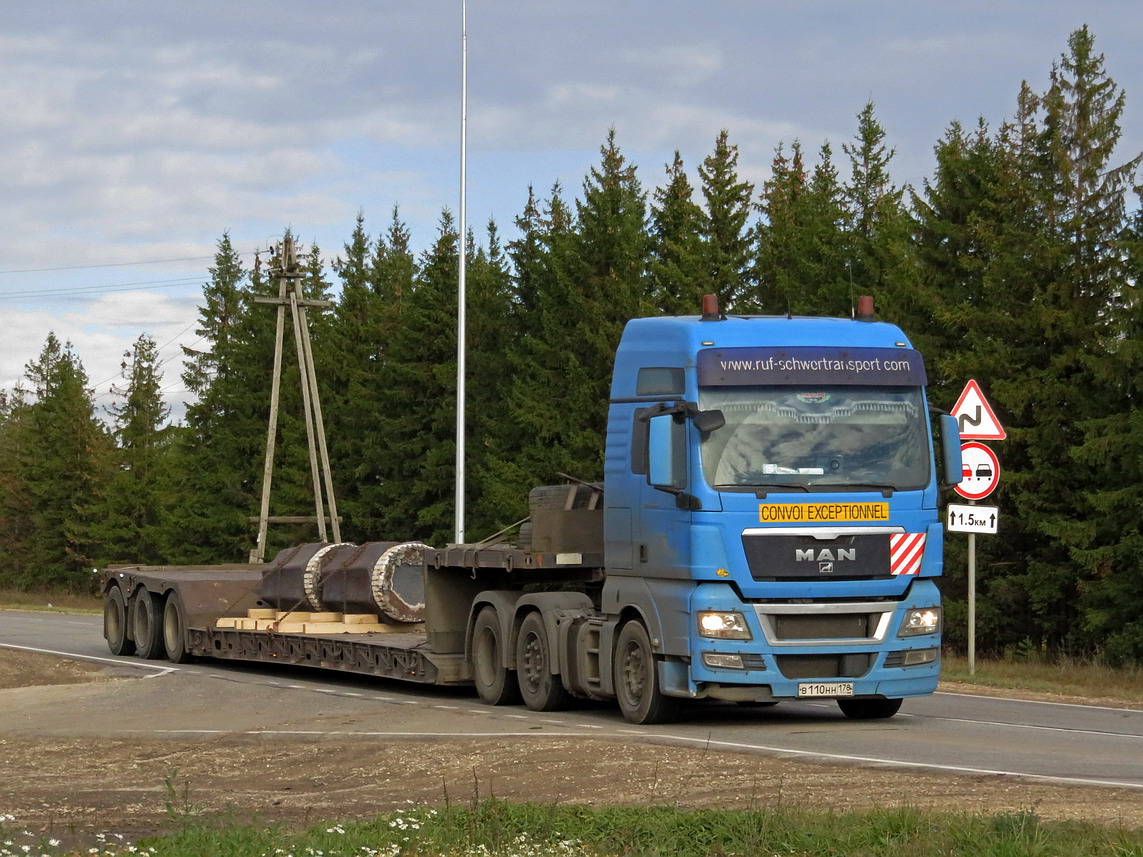 Санкт-Петербург, № В 110 НН 178 — MAN TGX ('2007) 26.480