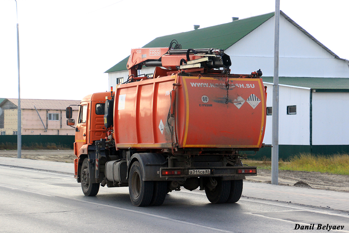 Ненецкий автономный округ, № А 711 СВ 83 — КамАЗ-43253-R4