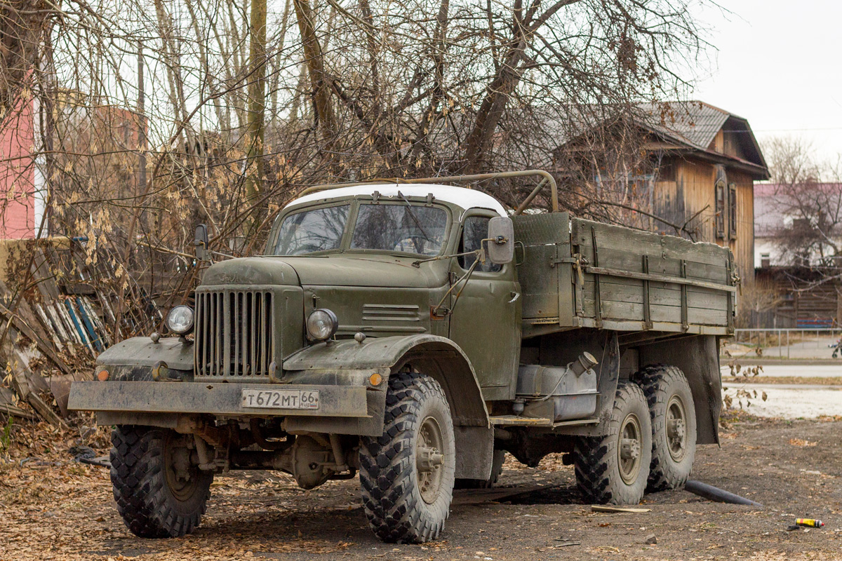 Тюменская область, № Т 672 МТ 66 — ЗИЛ-157К