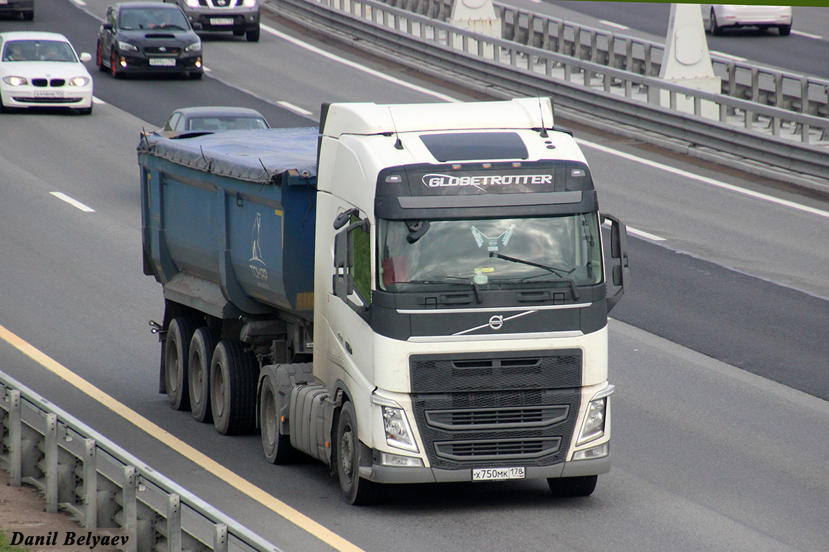 Санкт-Петербург, № Х 750 МК 178 — Volvo ('2012) FH-Series