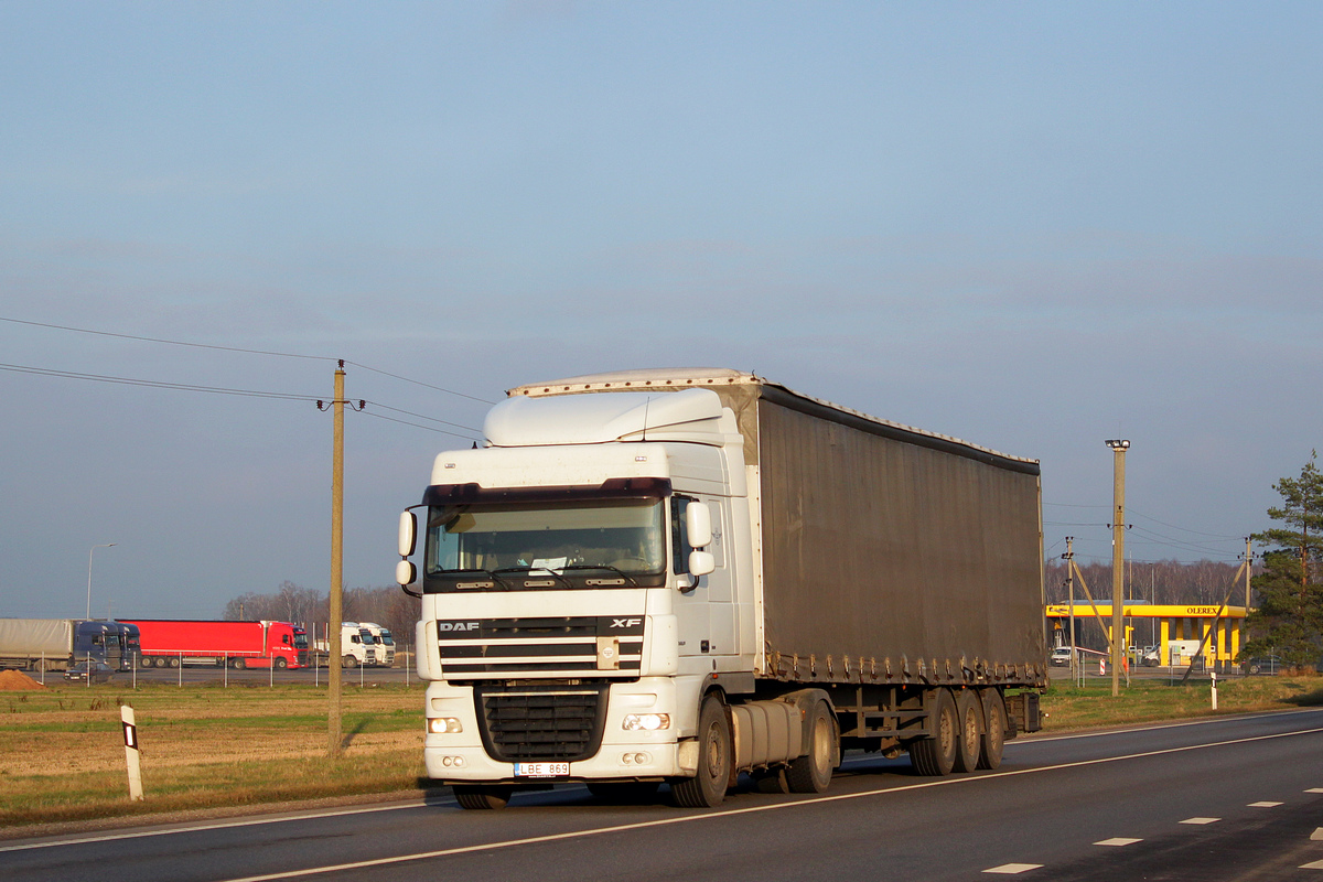 Литва, № LBE 869 — DAF XF105 FT