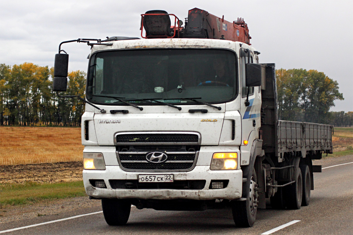 Алтайский край, № О 657 СК 22 — Hyundai Power Truck (общая модель)