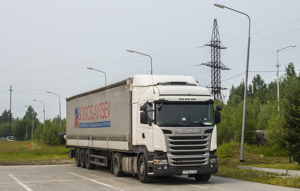 Ростовская область, № О 578 АН 761 — Scania ('2013) R440